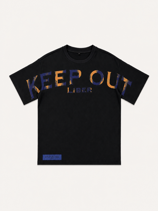 “KEEP OUT” t-shirt (pre-order)